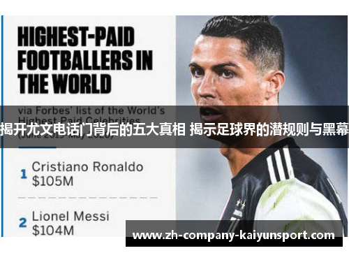 揭开尤文电话门背后的五大真相 揭示足球界的潜规则与黑幕